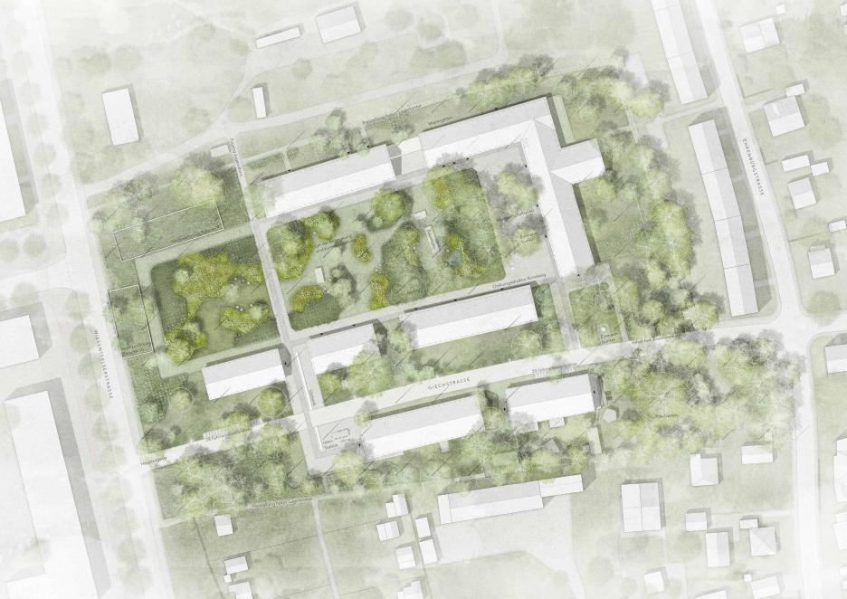 Freiflächenplan