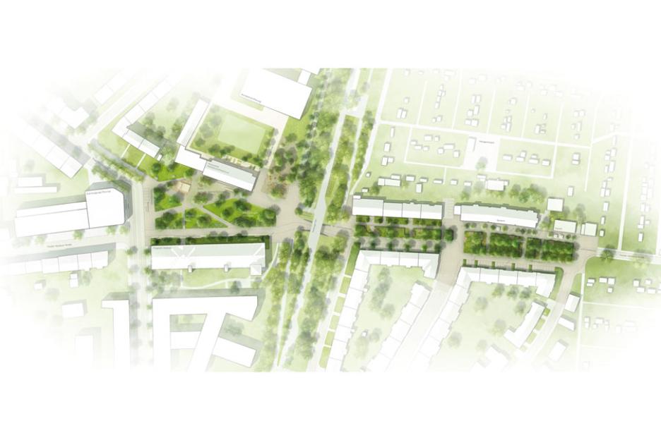Gesamtlageplan M 1:500