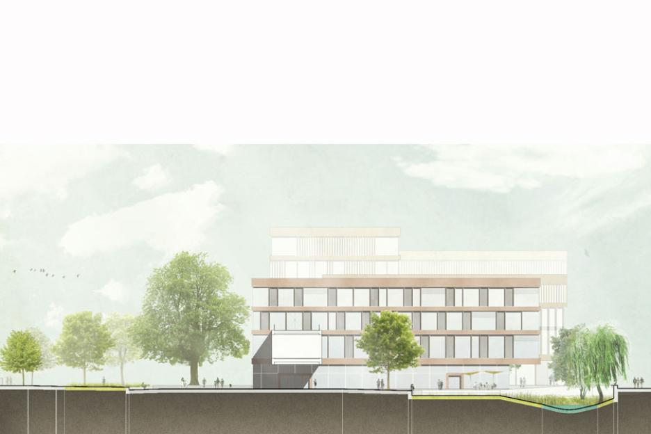 Schnitt Campus Süd